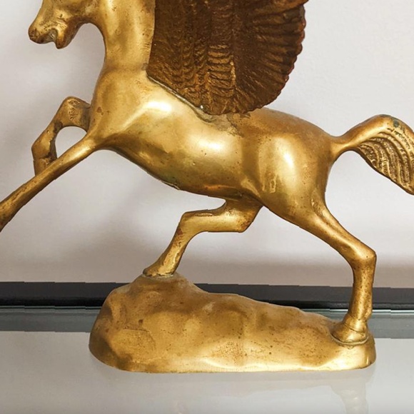 Vintage Brass Pegasus statuette 🐴 - Picture 2 of 8